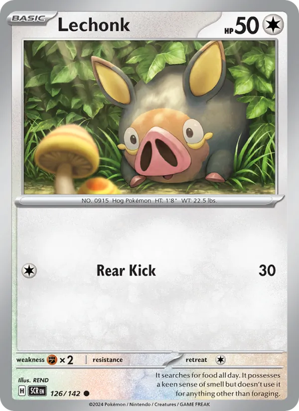 Lechonk (Stellar Crown #126/142)