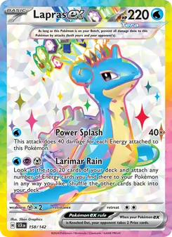 Lapras ex (Stellar Crown #158/142)
