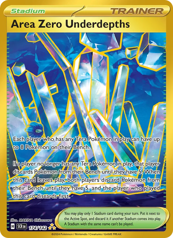 Area Zero Underdepths (Stellar Crown #174/142)