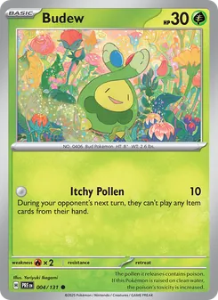 Budew (Prismatic Evolutions #004/131)