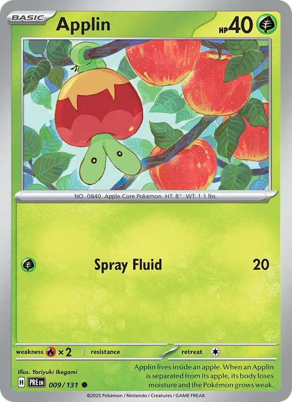 Applin (Prismatic Evolutions #009/131)