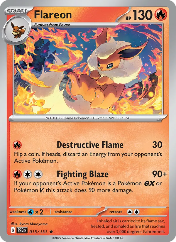 Flareon (Prismatic Evolutions #013/131)