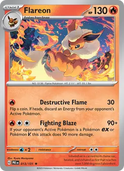 Flareon (Prismatic Evolutions #013/131)