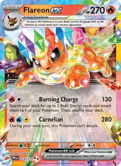 Flareon ex (Prismatic Evolutions #014/131)