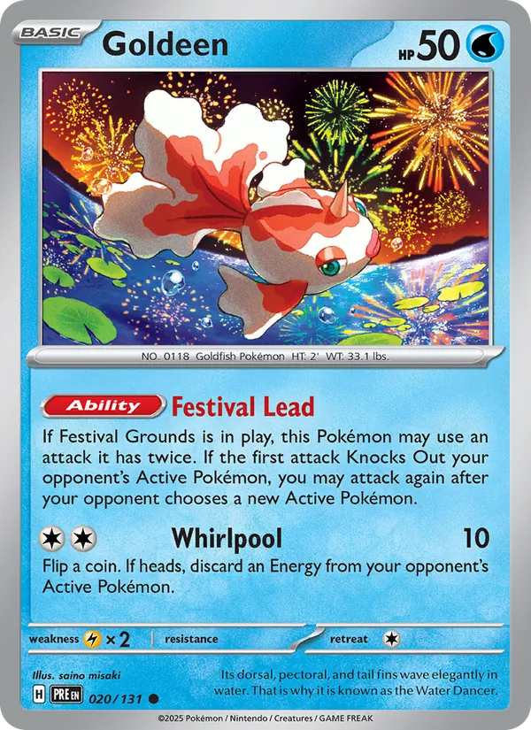 Goldeen (Prismatic Evolutions #020/131)