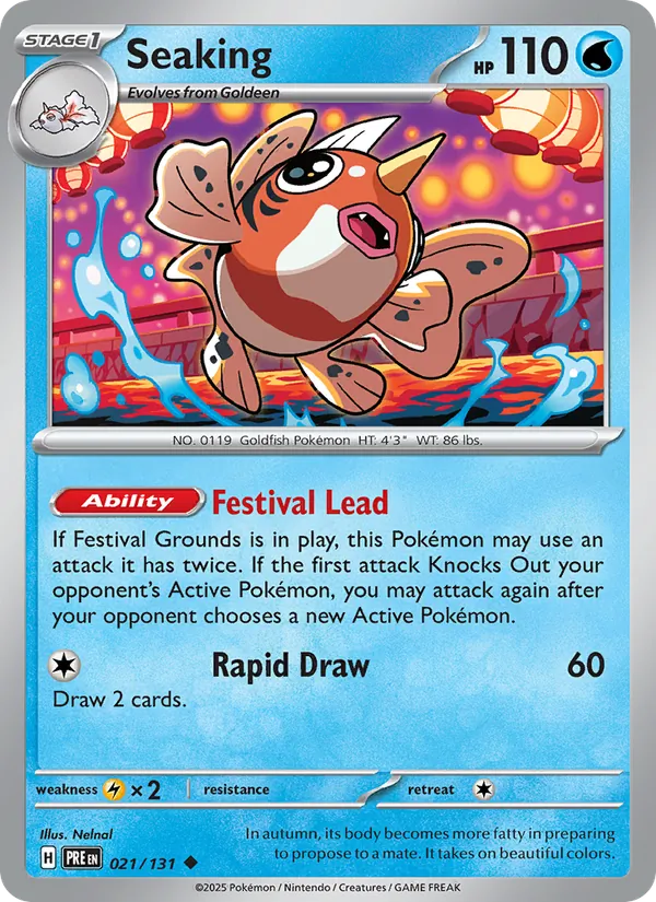 Seaking (Prismatic Evolutions #021/131)