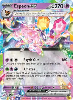Espeon ex (Prismatic Evolutions #034/131)