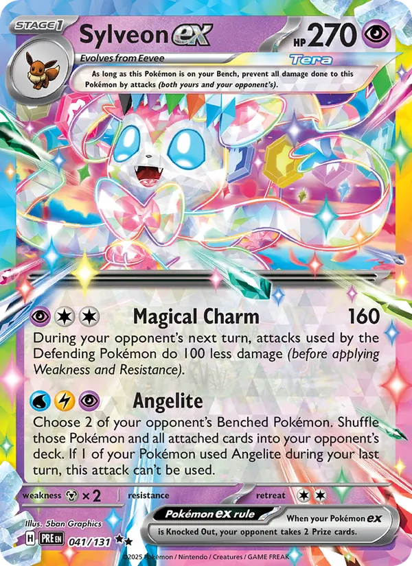 Sylveon ex (Prismatic Evolutions #041/131)