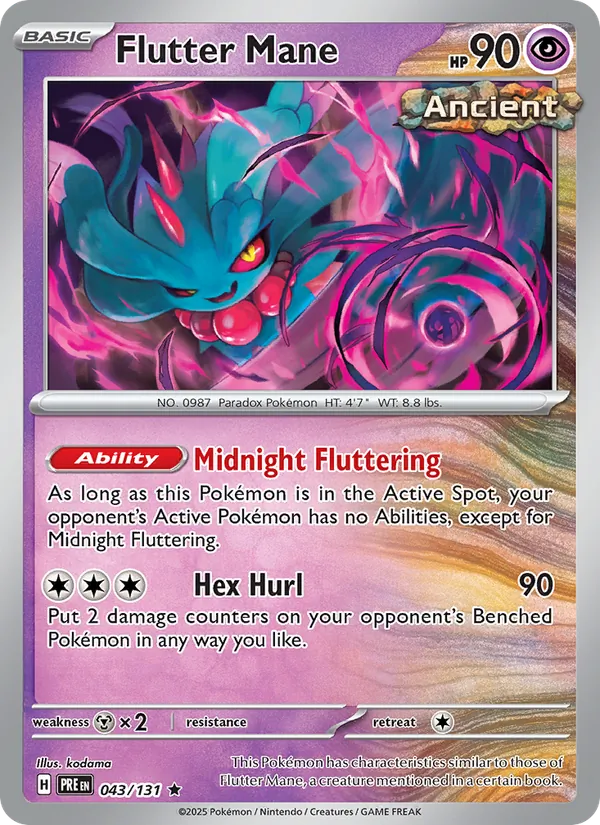 Flutter Mane (Prismatic Evolutions #043/131)