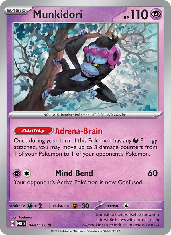 Munkidori (Prismatic Evolutions #044/131)