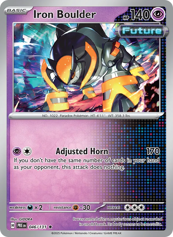 Iron Boulder (Prismatic Evolutions #046/131)