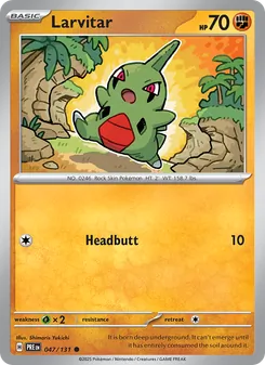 Larvitar (Prismatic Evolutions #047/131)