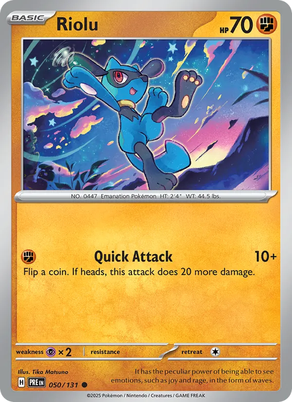 Riolu (Prismatic Evolutions #050/131)