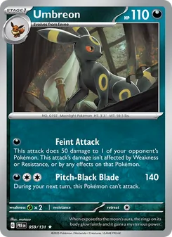 Umbreon (Prismatic Evolutions #059/131)