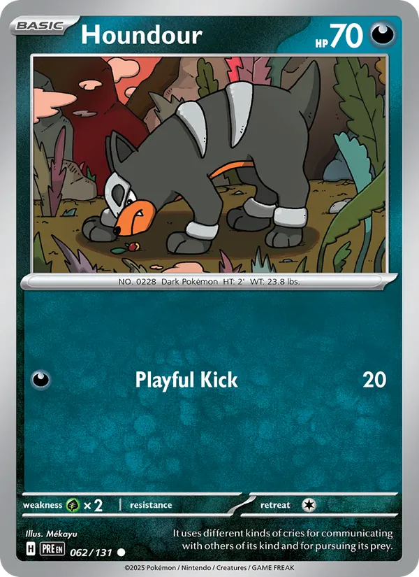 Houndour (Prismatic Evolutions #062/131)