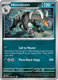 Houndoom (Prismatic Evolutions #063/131)