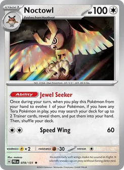 Noctowl (Prismatic Evolutions #078/131)