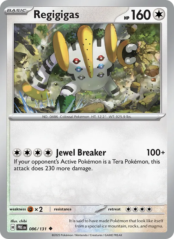 Regigigas (Prismatic Evolutions #086/131)