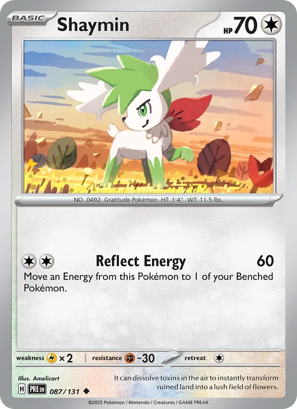 Shaymin (Prismatic Evolutions #087/131)