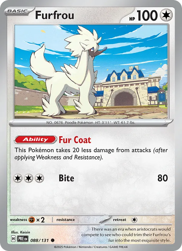 Furfrou (Prismatic Evolutions #088/131)