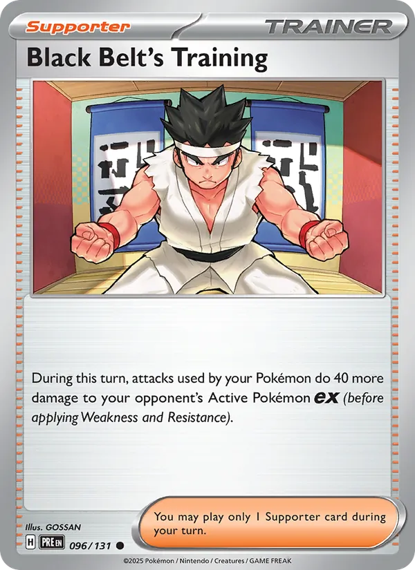 Black Belt's Training (Prismatic Evolutions #096/131)