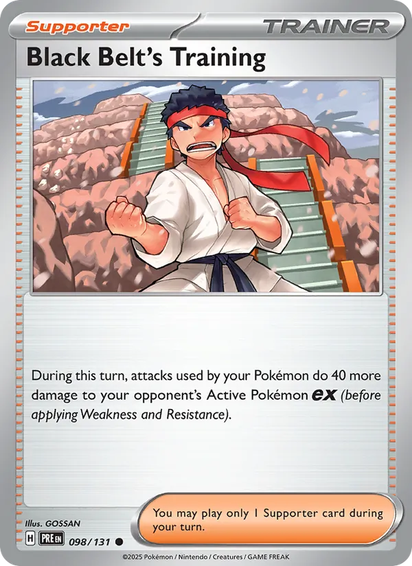 Black Belt's Training (Prismatic Evolutions #098/131)