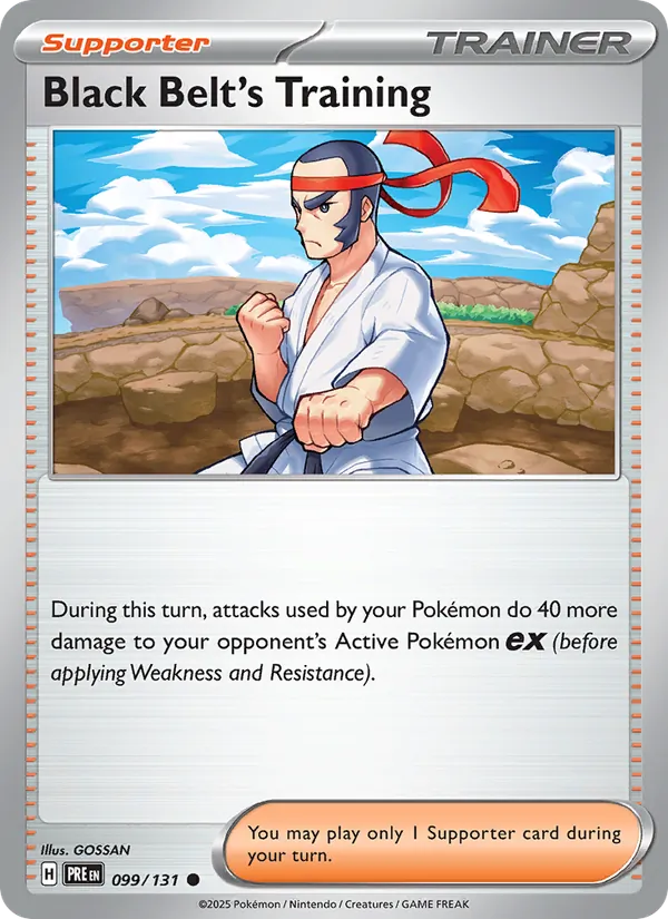 Black Belt's Training (Prismatic Evolutions #099/131)