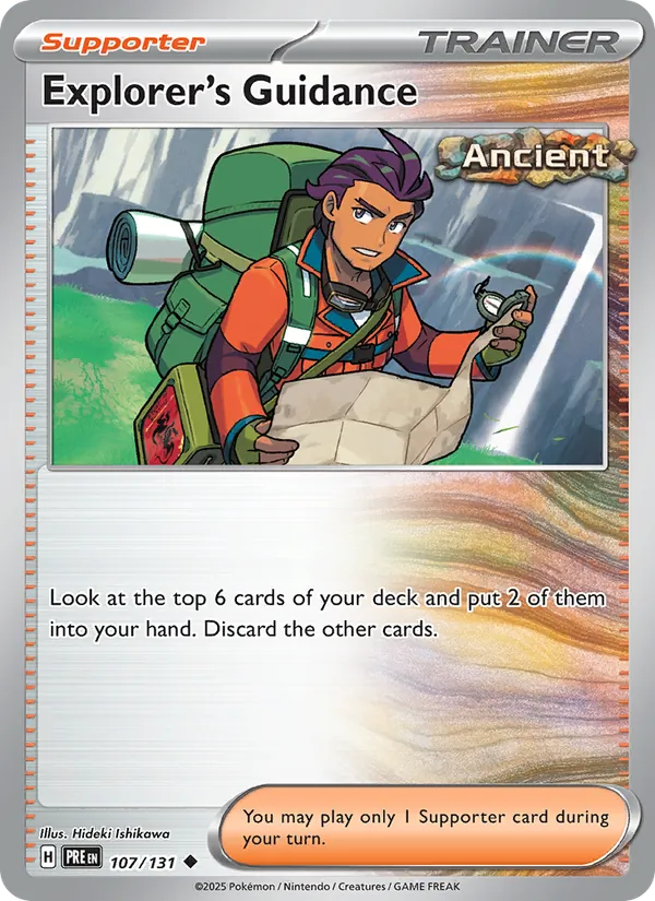 Explorer's Guidance (Prismatic Evolutions #107/131)