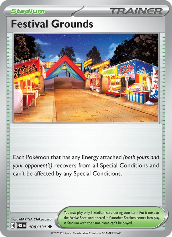 Festival Grounds (Prismatic Evolutions #108/131)