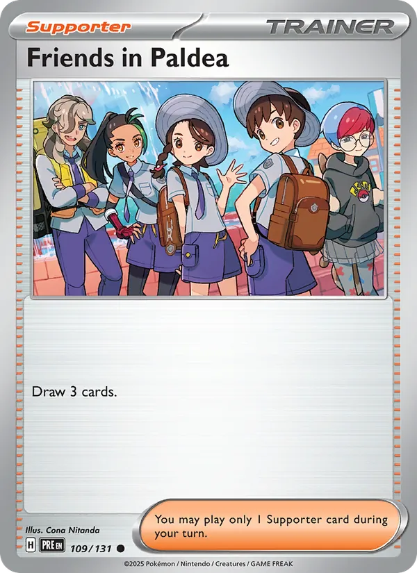 Friends in Paldea (Prismatic Evolutions #109/131)