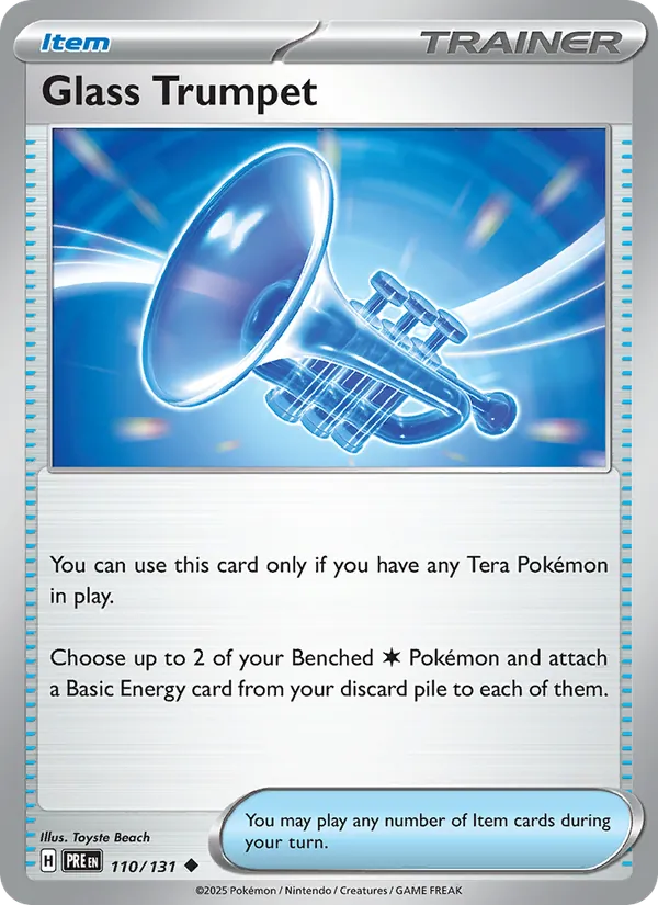 Glass Trumpet (Prismatic Evolutions #110/131)