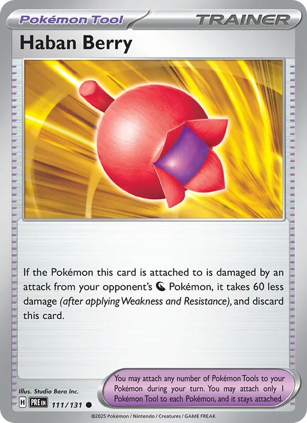 Haban Berry (Prismatic Evolutions #111/131)