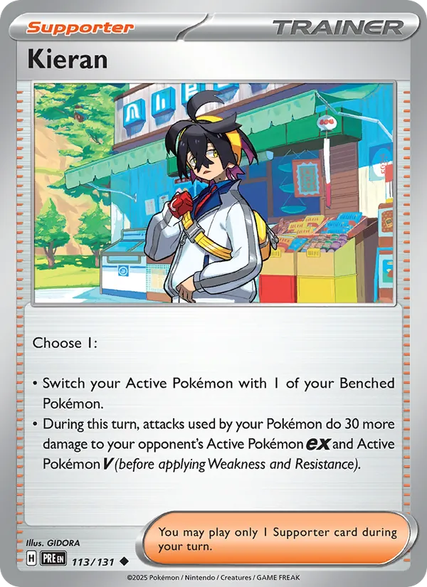 Kieran (Prismatic Evolutions #113/131)