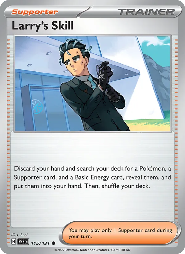 Larry's Skill (Prismatic Evolutions #115/131)