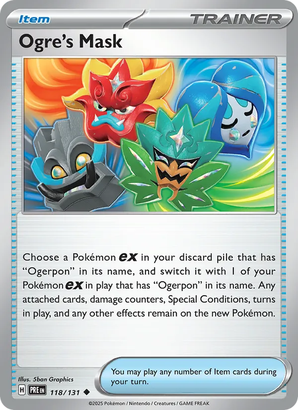 Ogre's Mask (Prismatic Evolutions #118/131)