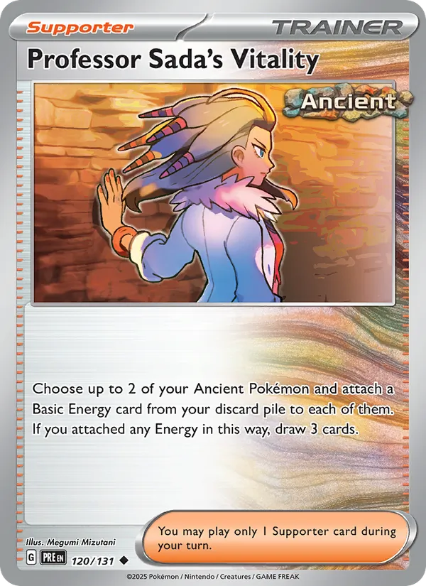 Professor Sada's Vitality (Prismatic Evolutions #120/131)