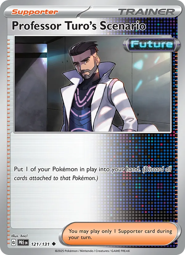 Professor Turo's Scenario (Prismatic Evolutions #121/131)