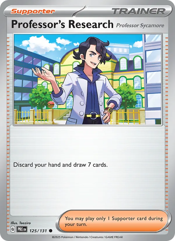 Professor's Research (Prismatic Evolutions #125/131)