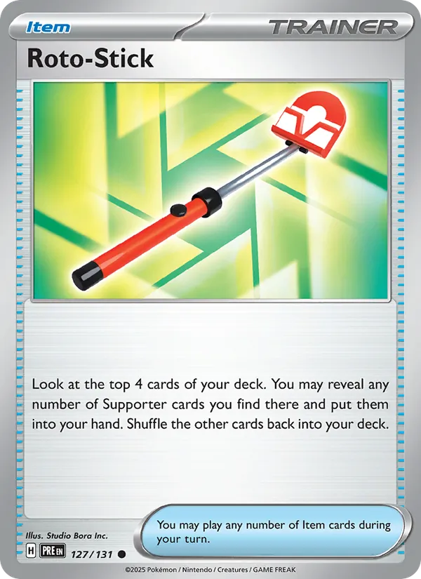 Roto-Stick (Prismatic Evolutions #127/131)