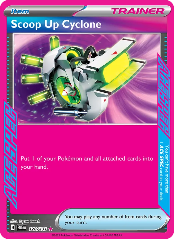 Scoop Up Cyclone (Prismatic Evolutions #128/131)
