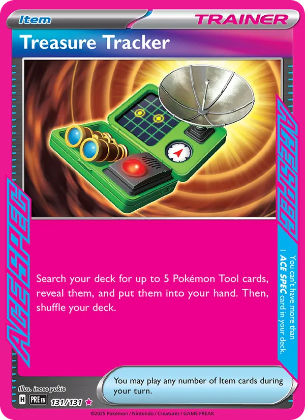 Treasure Tracker (Prismatic Evolutions #131/131)