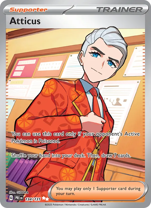 Atticus (Prismatic Evolutions #134/131)
