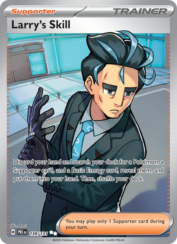 Larry's Skill (Prismatic Evolutions #139/131)