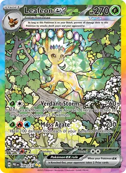 Leafeon ex (Prismatic Evolutions #144/131)