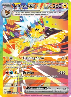 Jolteon ex (Prismatic Evolutions #153/131)