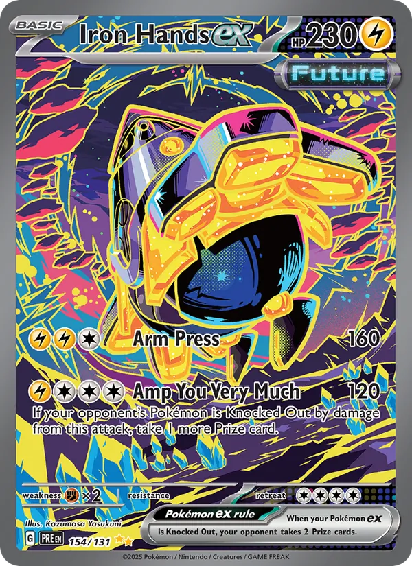 Iron Hands ex (Prismatic Evolutions #154/131)