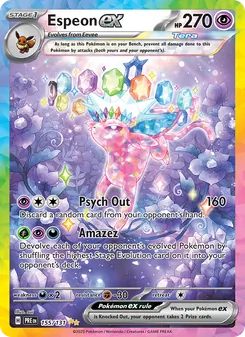 Espeon ex (Prismatic Evolutions #155/131)