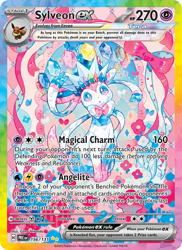 Sylveon ex (Prismatic Evolutions #156/131)