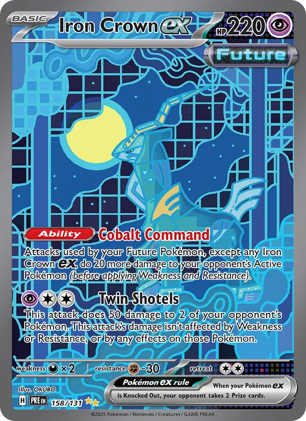 Iron Crown ex (Prismatic Evolutions #158/131)