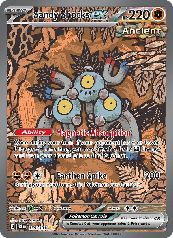 Sandy Shocks ex (Prismatic Evolutions #159/131)